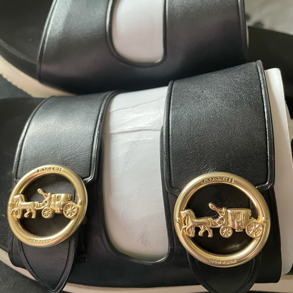 Coach sandals